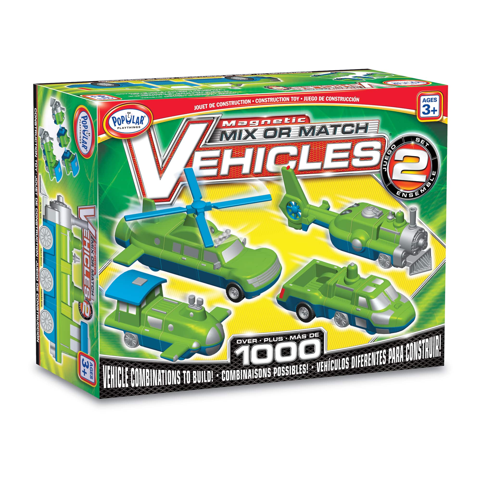 Magnetic Mix or Match Vehicles Set No.2